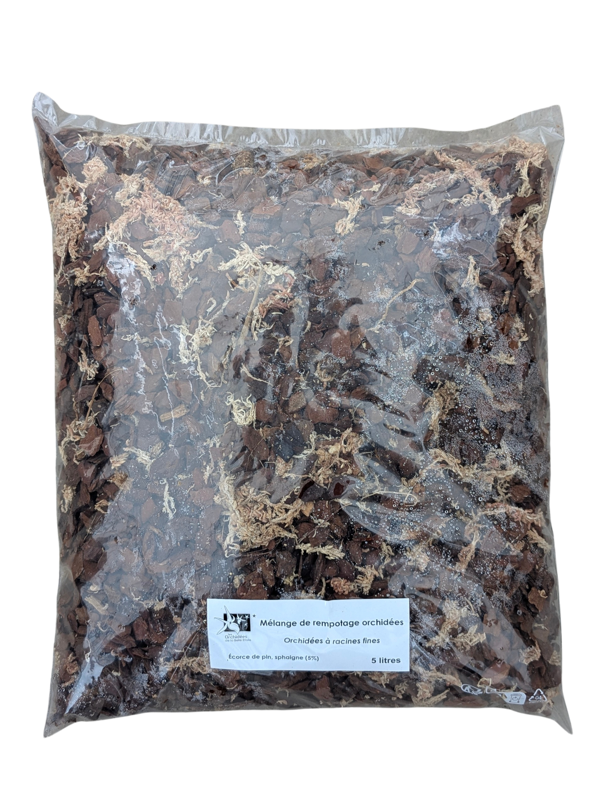 Substrat pour orchidées à racines fines